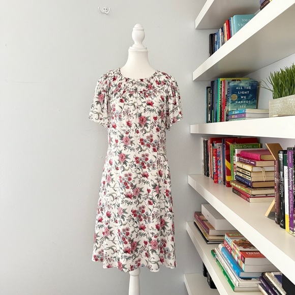 Rebecca Taylor Esmee Floral Dress silk blend size 8 - Picture 2 of 16